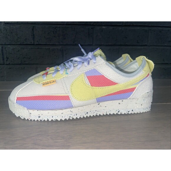 NWT Nike Union LA x Cortez SP Lemon Frost Sz 5.5 - Picture 3 of 8